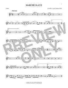 Marche Slav, Op. 31 