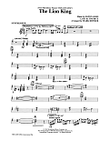 The Lion King (Medley) (arr. Mark Brymer) - Synthesizer