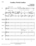 Goodbye, World, Goodbye (arr. Keith Christopher) - Full Score