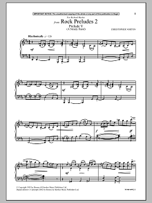 Prelude V (A Steady Hand) (from Rock Preludes 2) 