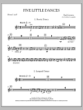Five Little Dances - F Horn 1