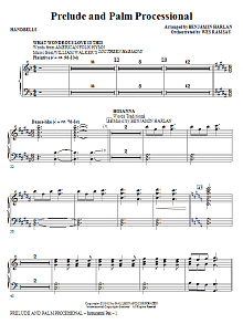 Prelude And Palm Processional - Handbells 