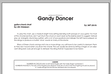 Gandy Dancer - Guitar/ Rhythm 