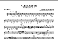 Allegretto (from Symphony No. 7) - Bb Clarinet 3