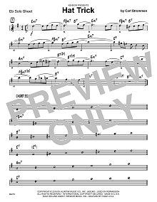 Hat Trick - Eb Solo Sheet 