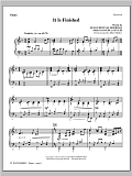 It Is Finished - Piano