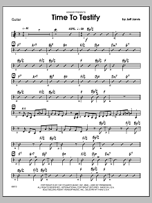 Time To Testify - Guitar 
