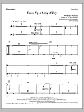 Raise Up A Song Of Joy - Percussion 1 & 2