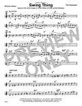 Swing Thing - Bb Solo Sheet