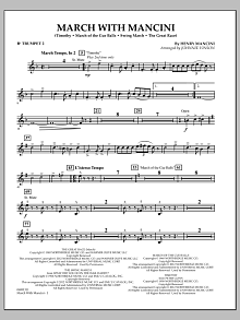 March With Mancini - Bb Trumpet 2 