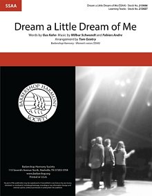 Dream a Little Dream of Me (arr. Tom Gentry and Beth Ramsson) 