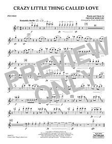 Crazy Little Thing Called Love (arr. Paul Murtha) - Piccolo 