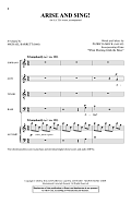Arise And Sing (arr. Michael Barrett)