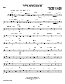 My Shining Hour - Bass 