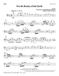 For the Beauty of the Earth - Cello