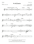 We Remember - Bb Clarinet