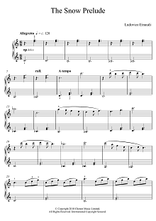 The Snow Prelude No. 3 In C Major 
