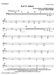 Let Us Adore - Trombone 3 