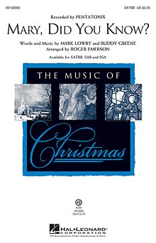 Mary, Did You Know? (arr. Roger Emerson) 