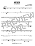 Chorale from Jupiter - Bb Bass Clarinet