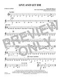 Live and Let Die - Bb Bass Clarinet