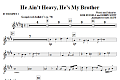 He Ain't Heavy, He's My Brother - Bb Trumpet 2