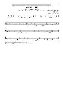 Andante From First Steps, Op. 82 (from Learn As You Play Tuba ) 