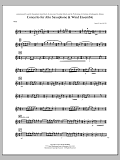 Concerto For Alto Saxophone And Wind Ensemble - Oboe