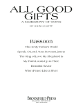 All Good Gifts - Bassoon