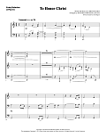 To Honor Christ - Keyboard String Reduction