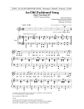 An Old-Fashioned Song (Don't You Hate It?) (arr. Christopher Peterson)