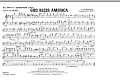God Bless America - 2nd Bb Clarinet