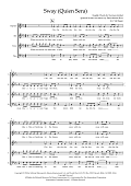 Sway (Quien Será) (arr. Val Regan)