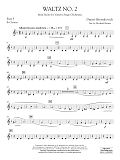 Waltz No. 2 (from Suite for Variety Stage Orchestra) (arr. Brown) - Pt.3 - Bb Clarinet