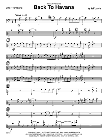 Back To Havana - 2nd Trombone 
