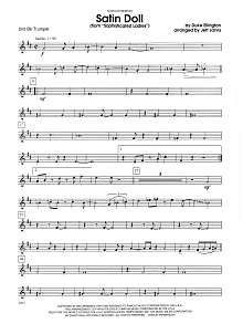 Satin Doll (From Sophisticated Ladies) - 2nd Bb Trumpet 