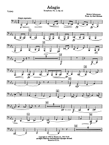 Adagio Symphony No. 2, Op. 61 - Tuba 