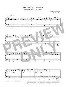 Menuet en rondeau in C major 