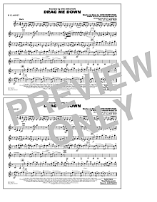 Drag Me Down - Bb Clarinet 