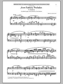 Fantasy Preludes, 9. Fantasia 