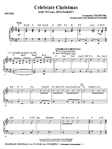 Celebrate Christmas (with O Come, All Ye Faithful) - Rhythm 