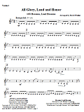 All Glory, Laud, And Honor (with Hosanna, Loud Hosanna) - Violin 2