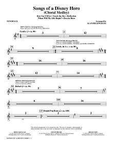 Songs of a Disney Hero - Tenor Saxophone 