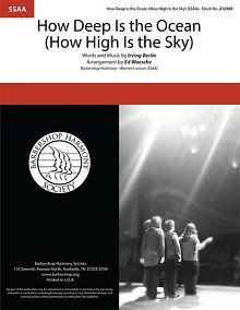 How Deep Is The Ocean (How High Is the Sky) (arr. Rob Hopkins) 