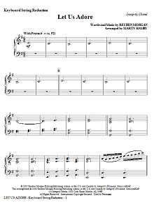 Let Us Adore - Keyboard String Reduction 