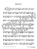 Study No.6 from Graded Music for Snare Drum, Book III