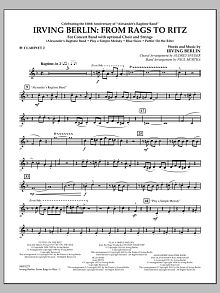 Irving Berlin: From Rags To Ritz - Bb Clarinet 2 
