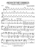 Pirates of the Caribbean (arr. Ted Ricketts) - Piano
