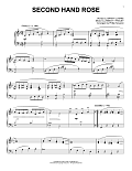 Second Hand Rose [Jazz version] (arr. Phillip Keveren)