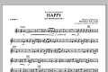 Happy (from Despicable Me 2) (arr. Michael Brown) - F Horn 1